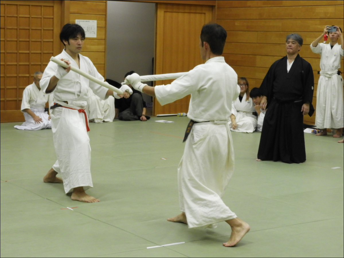 杖道・竹杖乱取試合