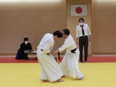 杖道・捕杖乱取試合